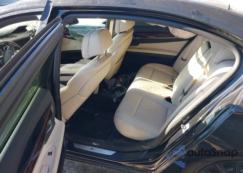 2013 BMW 740 Lxi from USA, damaged, VIN WBAYF4C51DD127691